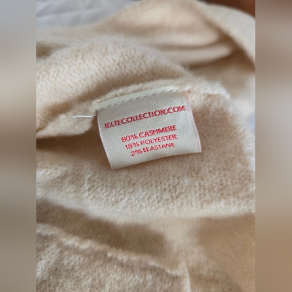 Kilte Collection Cashmere Cozy Cream Cardigan - Picture 6 of 7